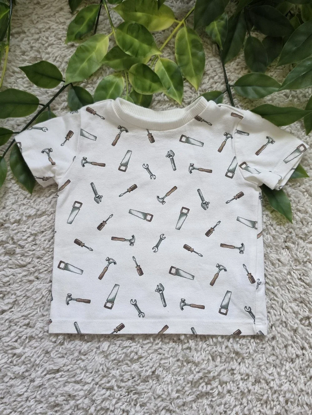 Baby Boy Tools Shirt (0-3 Months)